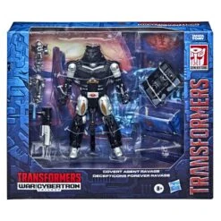Hasbro SDCC 2021 Transformers Generations War For Cybertron Trilogy Covert Agent Ravage And Decepticon Forever Ravage Action Figure -Hasro Model Shop 195166122670c