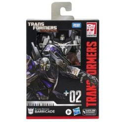 Hasbro Transformers War For Cybertron Studio Series Gamers Edition #02 Deluxe Barricade Action Figure -Hasro Model Shop 195166219745