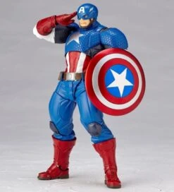 Amazing Yamaguchi Revoltech Figure Complex Captain America 2023 Reissue -Hasro Model Shop 4537807013460c