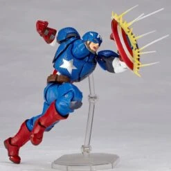 Amazing Yamaguchi Revoltech Figure Complex Captain America 2023 Reissue -Hasro Model Shop 4537807013460g