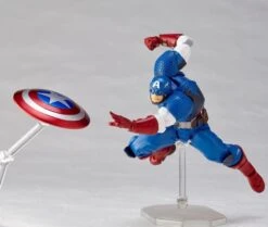 Amazing Yamaguchi Revoltech Figure Complex Captain America 2023 Reissue -Hasro Model Shop 4537807013460i