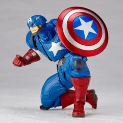 Amazing Yamaguchi Revoltech Figure Complex Captain America 2023 Reissue -Hasro Model Shop 4537807013460k