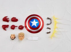 Amazing Yamaguchi Revoltech Figure Complex Captain America 2023 Reissue -Hasro Model Shop 4537807013460m