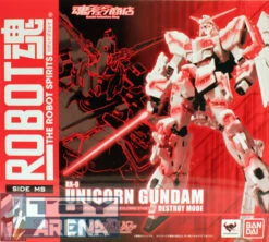 Bandai Robot Spirits Damashii Gundam UC Unicorn Psycho Frame Growing Light Stage Set Tamashii Exclusive