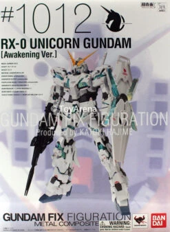 Bandai Gundam Fix Figuration Metal Composite Gundam RX-0 Unicorn Awakening Ver Fix Figuration #1012 Action Figure -Hasro Model Shop 4543112919526