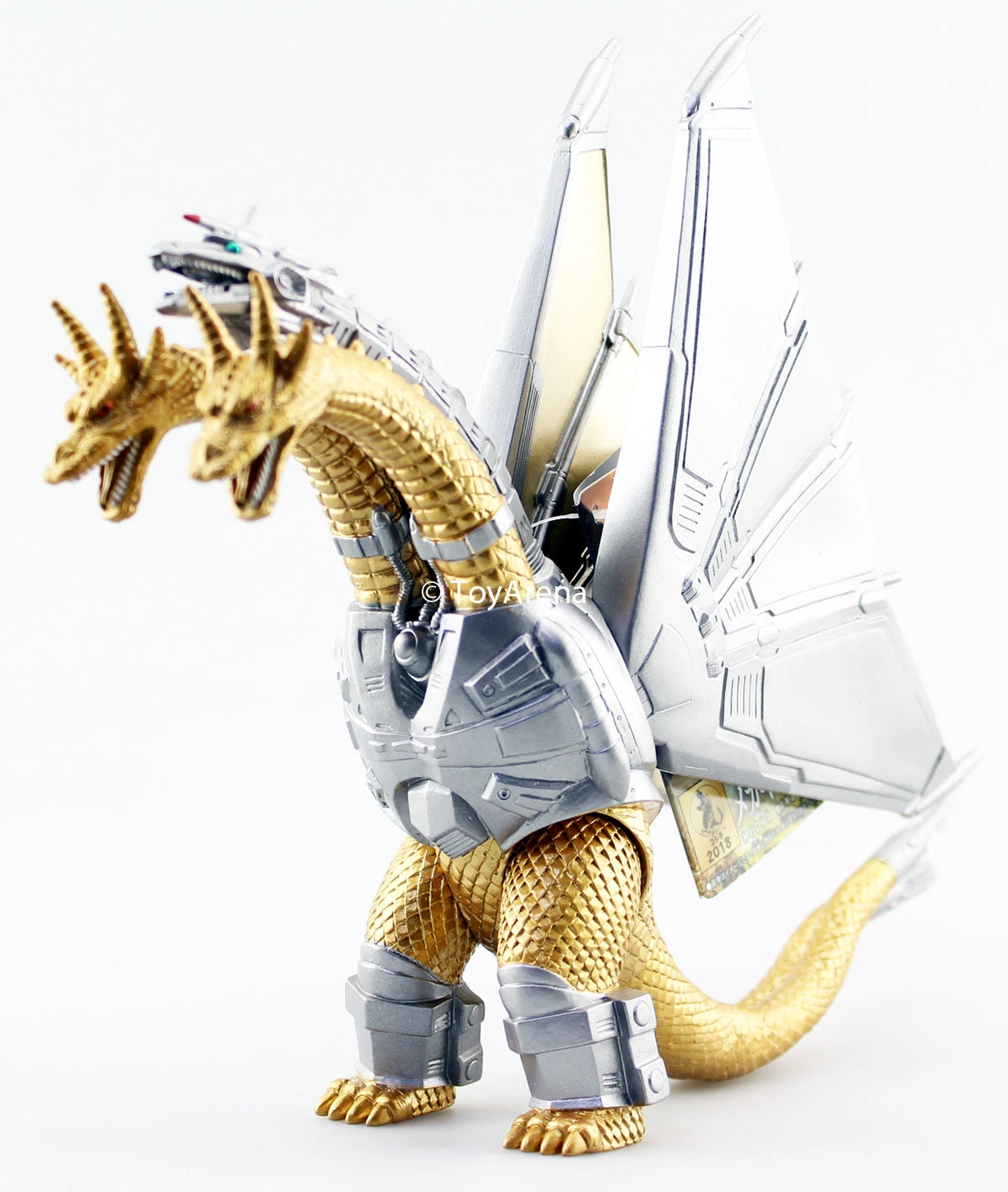Bandai Godzilla Movie Monster Series 2018 Mecha King Ghidorah Vinyl Figure 4 Bandai Godzilla Movie Monster Series 2018 Mecha King Ghidorah Vinyl Figure - Image 2