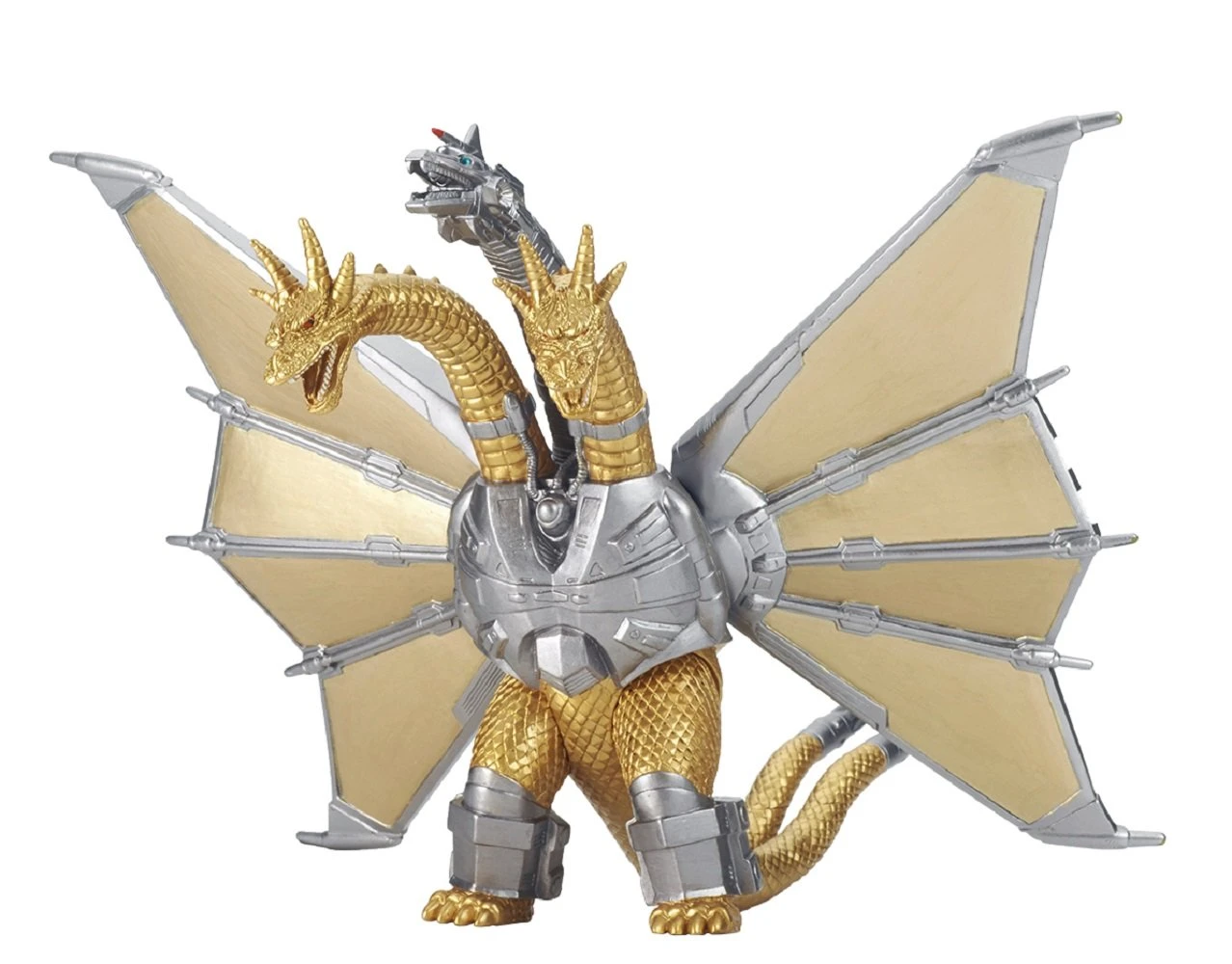 Bandai Godzilla Movie Monster Series 2018 Mecha King Ghidorah Vinyl Figure 3 Bandai Godzilla Movie Monster Series 2018 Mecha King Ghidorah Vinyl Figure