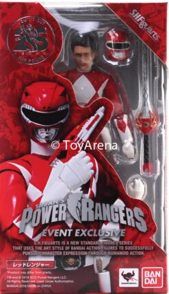 Bandai Tamashii Nation SDCC 2018 S.H. Figuarts Red Power Rangers Original Jason