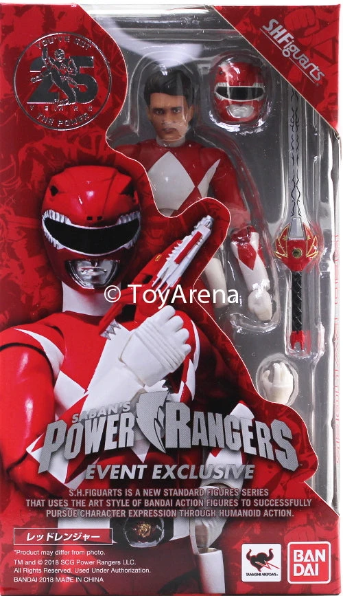 Bandai Tamashii Nation SDCC 2018 S.H. Figuarts Red Power Rangers Original Jason 3 Bandai Tamashii Nation SDCC 2018 S.H. Figuarts Red Power Rangers Original Jason