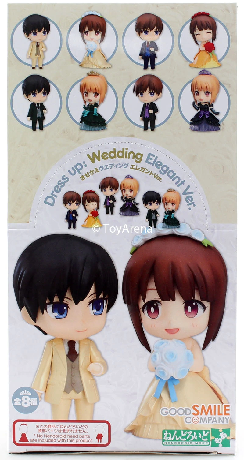 GOOD SMILE COMPANY Nendoroid More Dress Up Wedding Elegant Ver. Set (No Heads Included) Box Of 8 8 GOOD SMILE COMPANY Nendoroid More Dress Up Wedding Elegant Ver. Set (No Heads Included) Box Of 8 - Image 6