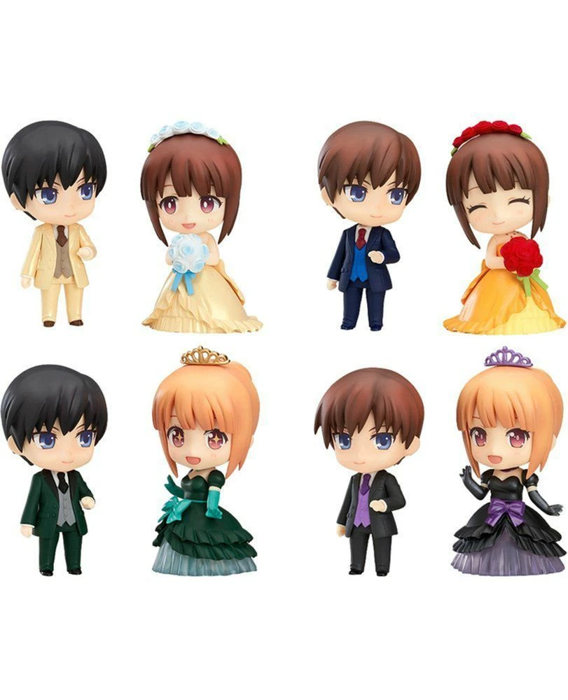 GOOD SMILE COMPANY Nendoroid More Dress Up Wedding Elegant Ver. Set (No Heads Included) Box Of 8 3 GOOD SMILE COMPANY Nendoroid More Dress Up Wedding Elegant Ver. Set (No Heads Included) Box Of 8