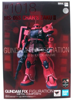 Bandai Gundam Fix Figuration Metal Composite Kidou Senshi Gundam: The Origin GFFMC MS-06S Char Zaku II Custom -Hasro Model Shop 4573102570376