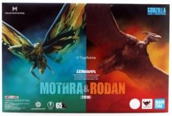 Bandai S.H. Monsterarts Godzilla: King Of The Monsters Mothra And Rodan Action Figure