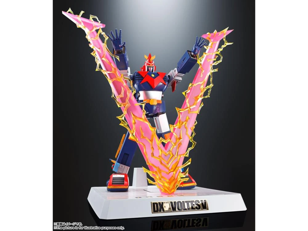 Bandai DX Soul Of Chogokin Super Electromagnetic Machine Voltes V Action Figure 2 Bandai DX Soul Of Chogokin Super Electromagnetic Machine Voltes V Action Figure