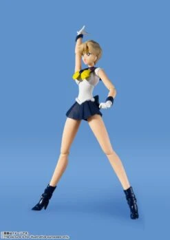Bandai S.H. Figuarts Sailor Uranus Animation Color Edition Sailor Moon Action Figure 8 Bandai S.H. Figuarts Sailor Uranus Animation Color Edition Sailor Moon Action Figure -Hasro Model Shop 4573102612809c