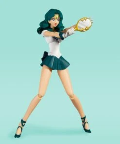 Bandai S.H. Figuarts Sailor Neptune Animation Color Edition Sailor Moon Action Figure -Hasro Model Shop 4573102612816b