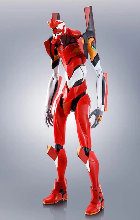 Bandai Robot Spirits Damashii #R-281 EVA Unit-02 & S-Type Equipment Rebuild Of Evangelion Action Figure 4 Bandai Robot Spirits Damashii #R-281 EVA Unit-02 & S-Type Equipment Rebuild Of Evangelion Action Figure - Image 2