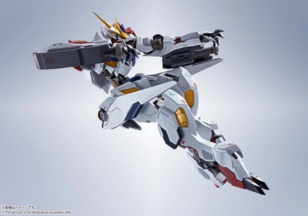 Bandai Metal Robot Spirits Tamashii Gundam Iron Blooded Orphans Gundam Barbatos Lupus Action Figure 7 Bandai Metal Robot Spirits Tamashii Gundam Iron Blooded Orphans Gundam Barbatos Lupus Action Figure - Image 5