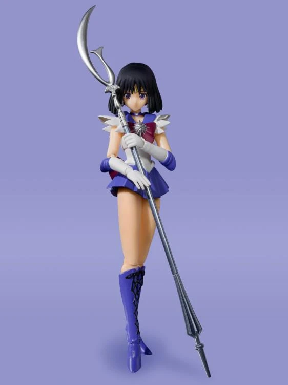 Bandai S.H. Figuarts Sailor Saturn Animation Color Edition Sailor Moon Action Figure 3 Bandai S.H. Figuarts Sailor Saturn Animation Color Edition Sailor Moon Action Figure