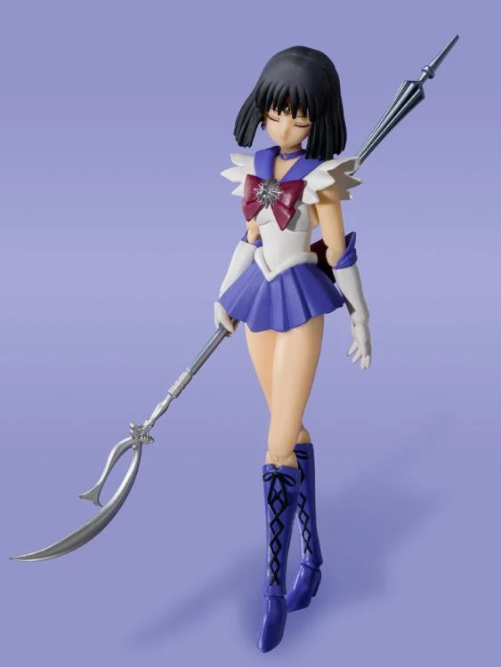Bandai S.H. Figuarts Sailor Saturn Animation Color Edition Sailor Moon Action Figure 7 Bandai S.H. Figuarts Sailor Saturn Animation Color Edition Sailor Moon Action Figure - Image 5