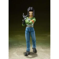 Bandai S.H. Figuarts Dragon Ball Super Android 17 (Universe Survival Saga) Exclusive Action Figure