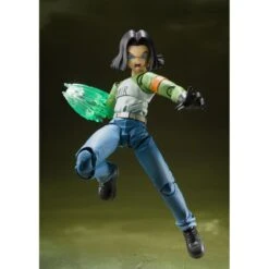 Bandai S.H. Figuarts Dragon Ball Super Android 17 (Universe Survival Saga) Exclusive Action Figure -Hasro Model Shop 4573102618740f