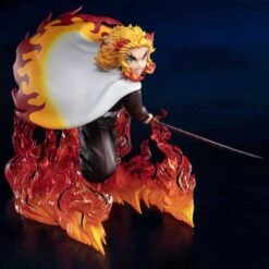 Bandai Figuarts Zero Demon Slayer: Kimetsu No Yaiba Kyojuro Rengoku (Flame Hashira) Statue -Hasro Model Shop 4573102621054c