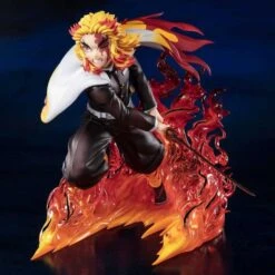 Bandai Figuarts Zero Demon Slayer: Kimetsu No Yaiba Kyojuro Rengoku (Flame Hashira) Statue -Hasro Model Shop 4573102621054e