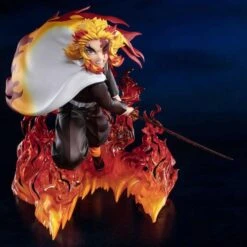 Bandai Figuarts Zero Demon Slayer: Kimetsu No Yaiba Kyojuro Rengoku (Flame Hashira) Statue -Hasro Model Shop 4573102621054f