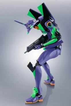 Bandai Robot Spirits Damashii #R-290 Eva Test Type-01 + Spear Of Cassius Renewal Color Edition (3.0+1.0) Rebuild Of Evangelion Action Figure -Hasro Model Shop 4573102621177c