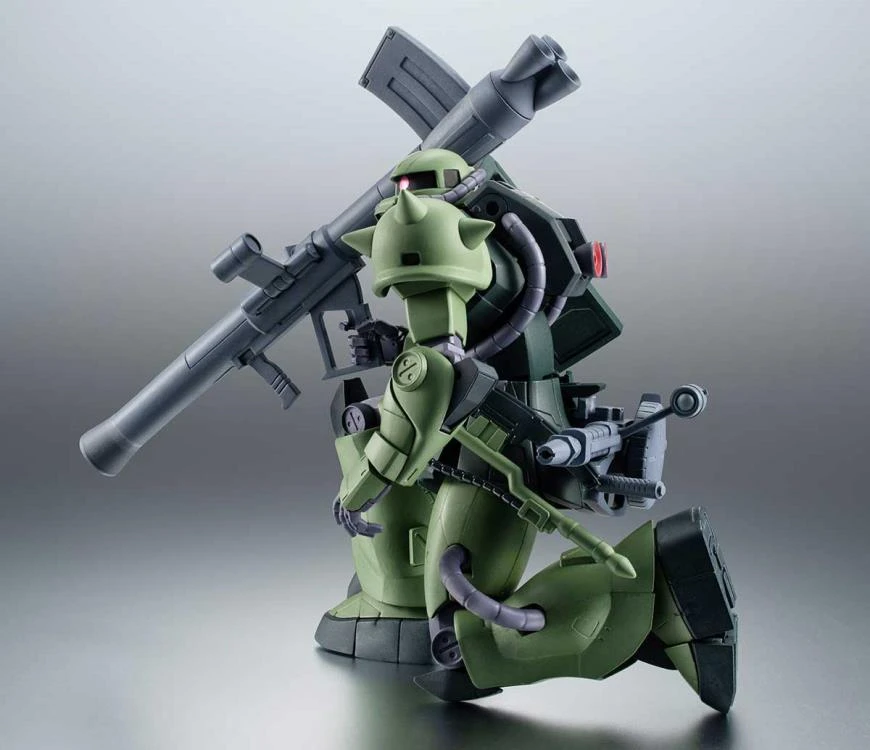 Bandai Robot Spirits #R-294 MS-06JC Zaku II Type JC Ver. A.N.I.M.E. Action Figure 4 Bandai Robot Spirits #R-294 MS-06JC Zaku II Type JC Ver. A.N.I.M.E. Action Figure - Image 2