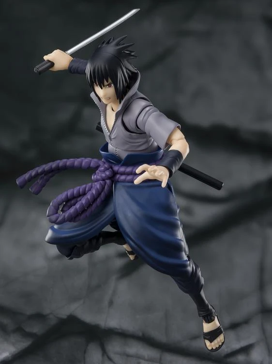 Bandai S.H. Figuarts Naruto: Shippuden Sasuke Uchiha - He Who Bears All Hatred- Action Figure 7 Bandai S.H. Figuarts Naruto: Shippuden Sasuke Uchiha - He Who Bears All Hatred- Action Figure - Image 5