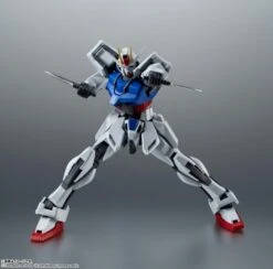 Bandai Robot Spirits #R-300 GAT-X105 Strike Gundam Ver. A.N.I.M.E. Action Figure -Hasro Model Shop 4573102634535f