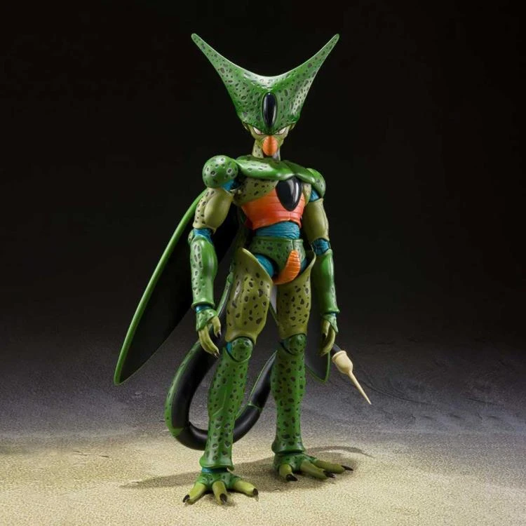 Bandai S.H. Figuarts Dragon Ball Z Cell (First Form) Action Figure 4 Bandai S.H. Figuarts Dragon Ball Z Cell (First Form) Action Figure - Image 2