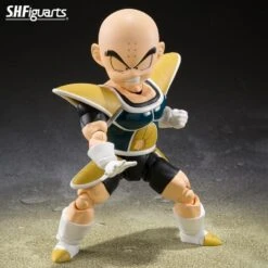 Bandai S.H. Figuarts Dragon Ball Z Krillin (Battle Clothes) Action Figure -Hasro Model Shop 4573102639103a