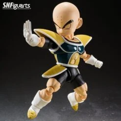 Bandai S.H. Figuarts Dragon Ball Z Krillin (Battle Clothes) Action Figure -Hasro Model Shop 4573102639103c