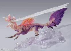 Bandai S.H. MonsterArts Monster Hunter Mizutsune Action Figure -Hasro Model Shop 4573102639134f