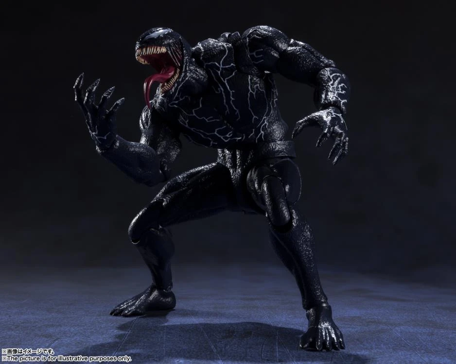 Bandai S.H. Figuarts Venom: Let There Be Carnage Venom Action Figure 5 Bandai S.H. Figuarts Venom: Let There Be Carnage Venom Action Figure - Image 3