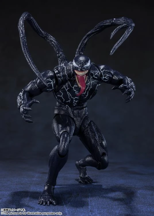 Bandai S.H. Figuarts Venom: Let There Be Carnage Venom Action Figure 10 Bandai S.H. Figuarts Venom: Let There Be Carnage Venom Action Figure - Image 8