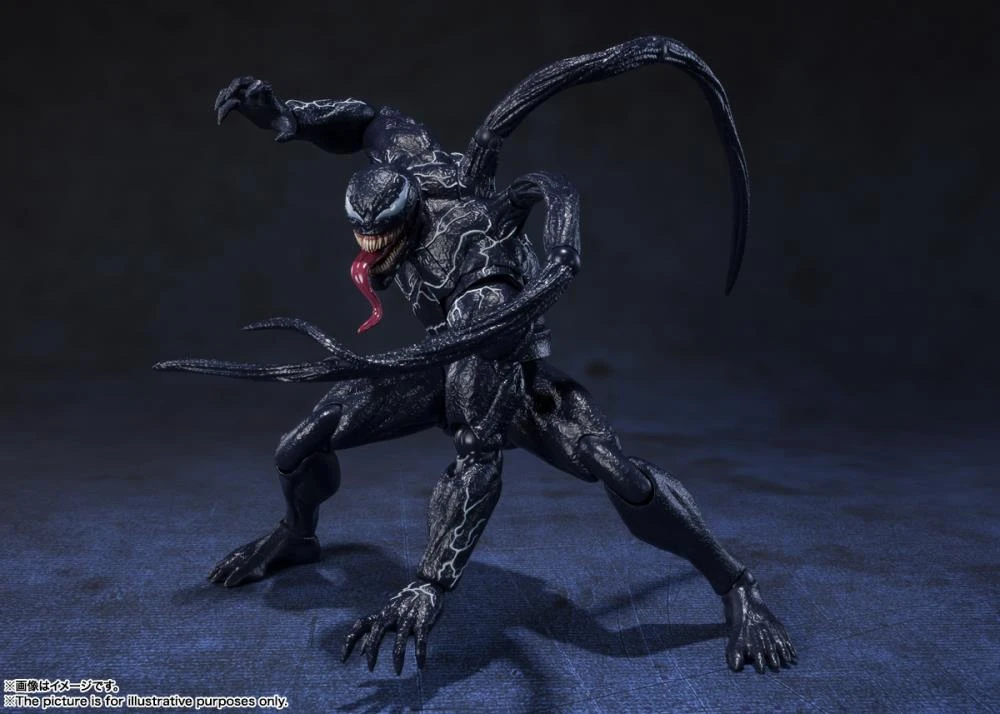 Bandai S.H. Figuarts Venom: Let There Be Carnage Venom Action Figure 3 Bandai S.H. Figuarts Venom: Let There Be Carnage Venom Action Figure