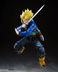 Bandai S.H. Figuarts Dragon Ball Z Super Saiyan Trunks -The Boy From The Future- Action Figure -Hasro Model Shop 4573102640321c