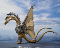 Bandai S.H. Monsterarts Godzilla Vs. King Ghidorah Mecha King Ghidorah (Decisive Battle Set) Action Figure -Hasro Model Shop 4573102640505c