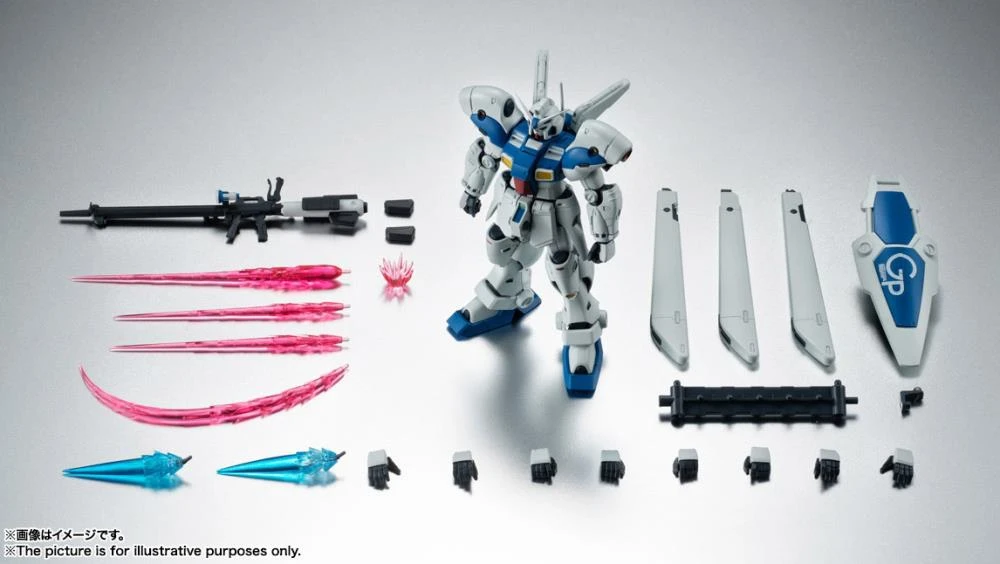 Bandai Robot Spirits #R-305 RX-78GP04G Gundam Gerbera Ver. A.N.I.M.E. Action Figure 4 Bandai Robot Spirits #R-305 RX-78GP04G Gundam Gerbera Ver. A.N.I.M.E. Action Figure - Image 2