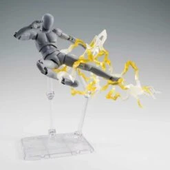 Bandai Tamashii Effect Thunder Yellow Version Stand Base Stage S.H Figuarts -Hasro Model Shop 4573102641670e