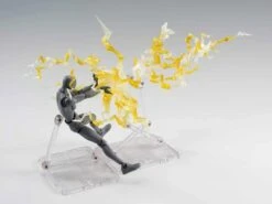 Bandai Tamashii Effect Thunder Yellow Version Stand Base Stage S.H Figuarts -Hasro Model Shop 4573102641670f