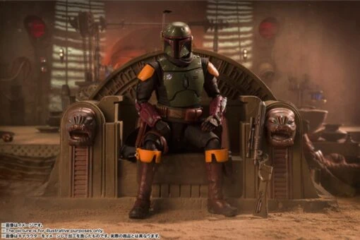 Bandai S.H. Figuarts Star Wars The Book Of Boba Fett Boba Fett Action Figure -Hasro Model Shop 4573102641717g