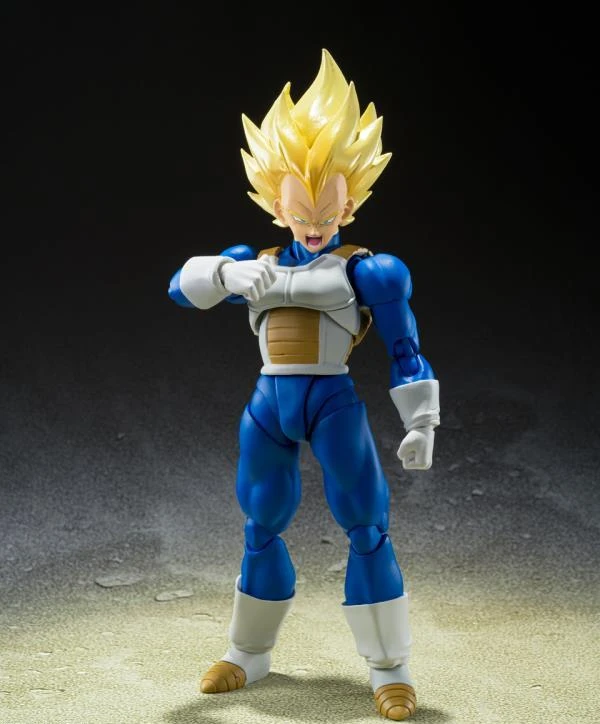 Bandai S.H. Figuarts Dragon Ball Z Super Saiyan Vegeta (Awakening Super Saiyan Blood) Action Figure 3 Bandai S.H. Figuarts Dragon Ball Z Super Saiyan Vegeta (Awakening Super Saiyan Blood) Action Figure