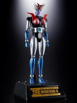 Bandai Soul Of Chogokin Mazinger Z GX-08R Aphrodai A And GX-09R Minerva X Set Action Figure -Hasro Model Shop 4573102651297d