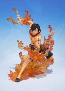 Bandai Figuarts Zero One Piece Portgas D. Ace (Brother's Bond) Reissue Statue -Hasro Model Shop 4573102655356b