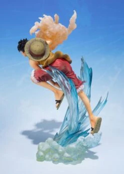 Bandai Figuarts Zero One Piece Monkey D. Luffy (Brother's Bond) Reissue Statue -Hasro Model Shop 4573102655363c